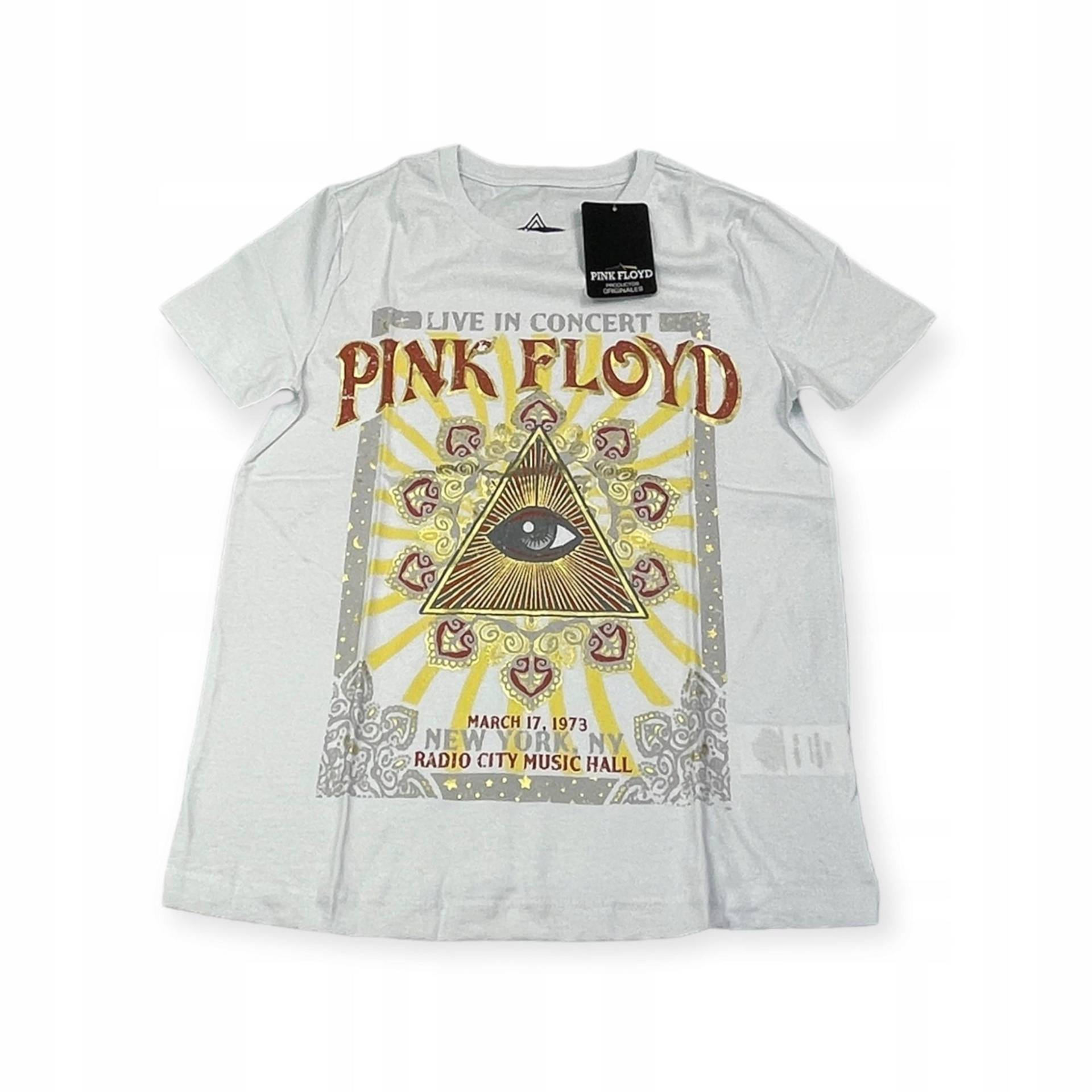 Pink Floyd L-T-Shirt mit Rundhalsausschnitt für Damen von Joom DACH