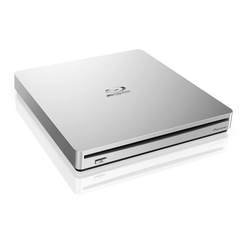 Pioneer Kompatibles tragbares Laufwerk mit BDXL-Kompatibilität, silber, USB 3.0-Slot-In, Blu-ray BDR-XS06J silber Pioneer Kompatibles tragbares Laufwerk mit BDXL-Kompatibilität, silber, USB 3.0-Slot-In, Blu-ray BDR-XS06J silber von Joom DACH