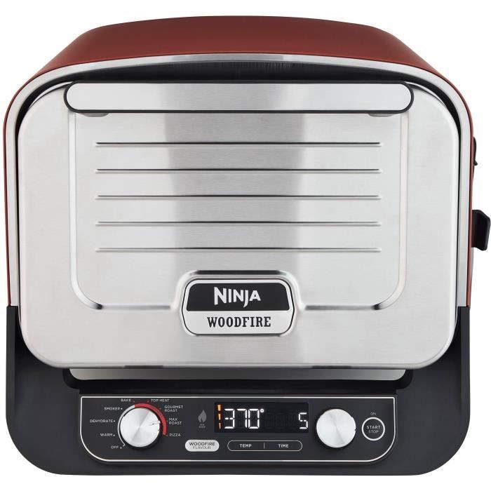 Pizzaofen NINJA - Woodfire OO101EU - 8 Garprogramme - Bis zu 370°C - 2400W von Joom DACH