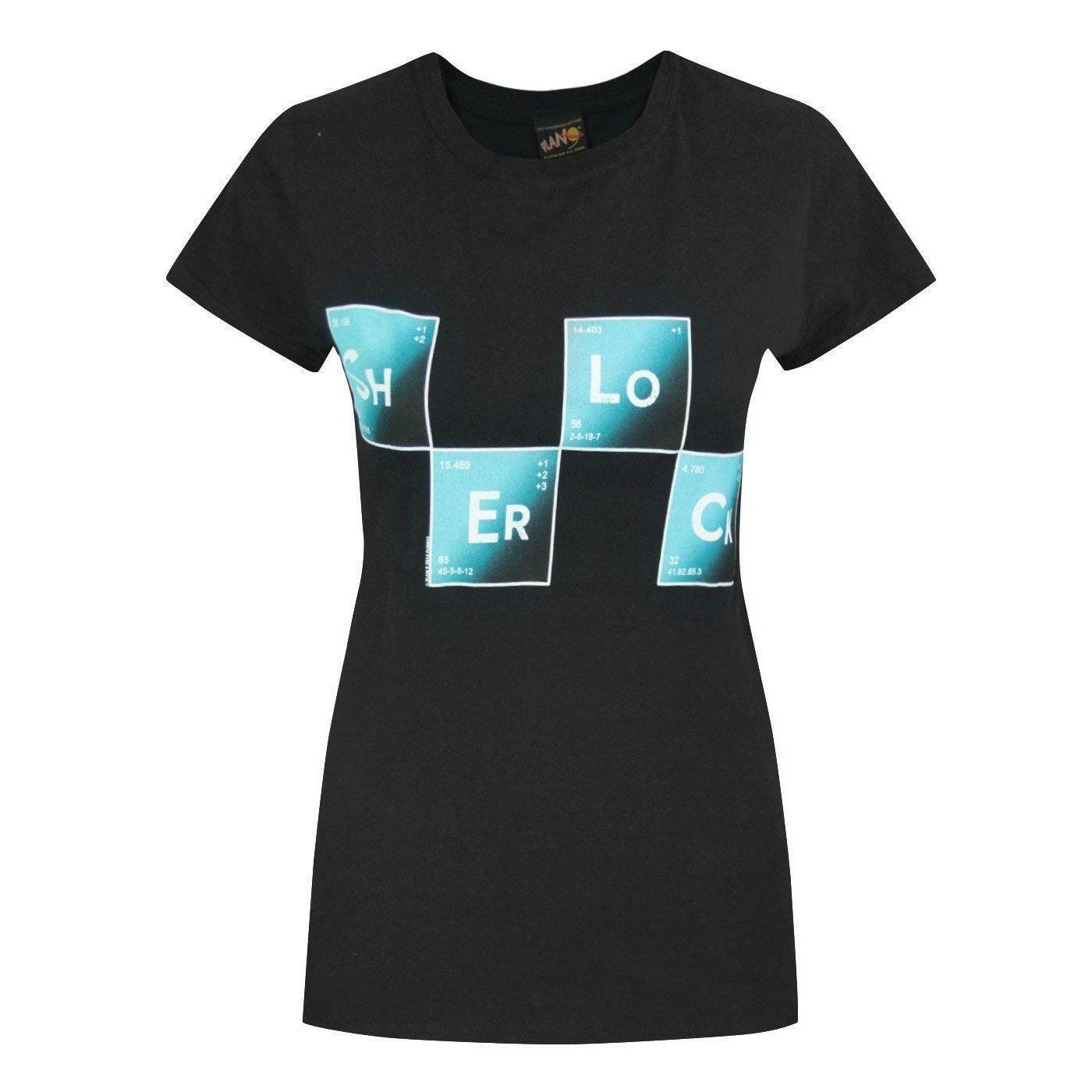 Plan 9 Damen/Damen Sherlock Holmes Breaking Bad T-Shirt M schwarz von Joom DACH