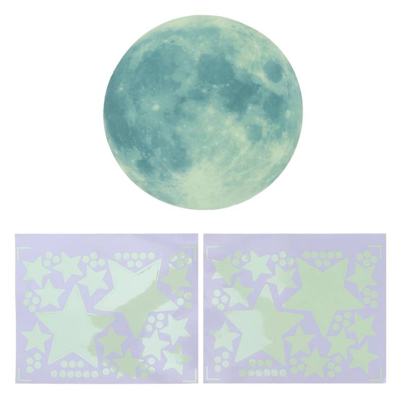 Planet Stern Wandaufkleber Leuchtende Wandtattoos für Kinderzimmer Babyzimmer Heimdekoration Planet Stern Wandaufkleber Leuchtende Wandtattoos für Kinderzimmer Babyzimmer Heimdekoration von Joom DACH