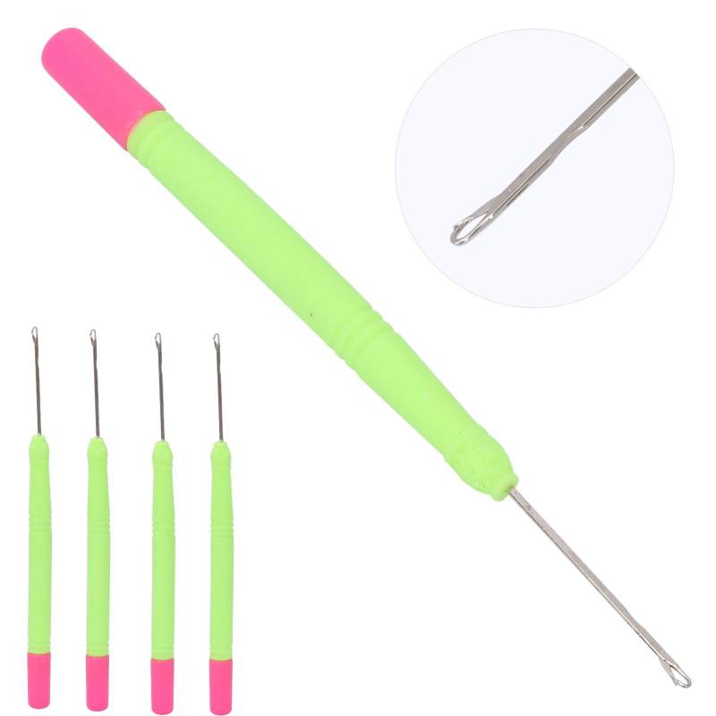 Plastik Haarverlängerung Häkelnadel Häkeln Haarwerkzeuge Zughaken Nadel zum Flechten von Haaren Grün Plastik Haarverlängerung Häkelnadel Häkeln Haarwerkzeuge Zughaken Nadel zum Flechten von Haaren Grün von Joom DACH