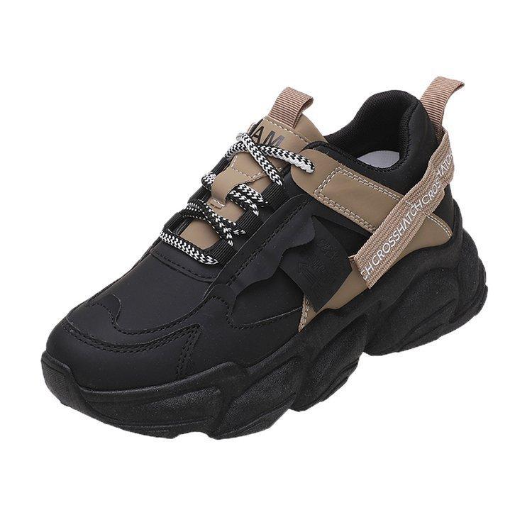 Plateau Dad Schuhe Winter Gemischte Charge Neue Muffin Koreanischer Stil Studenten Damen Sneaker Street Shooting Lässige Damenschuhe 40 von Joom DACH
