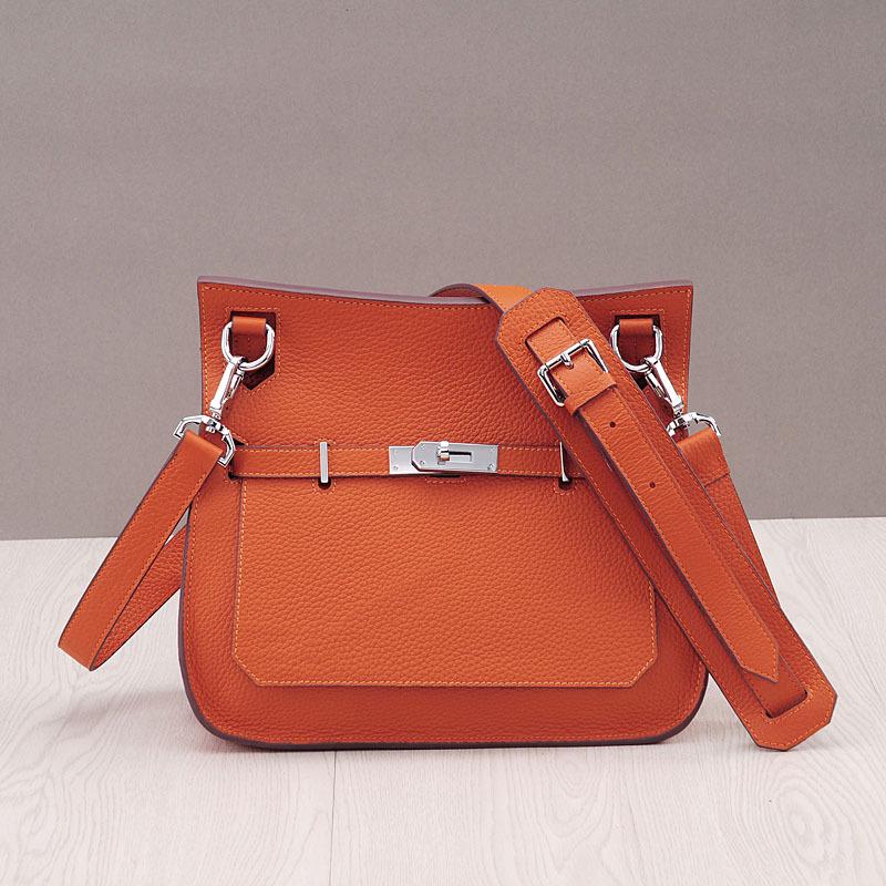 Platinum Lock Bag aus echtem Leder – Schulter- und Messenger-Stil aus Rindsleder mit Litschi-Narbung Platinum Lock Bag aus echtem Leder – Schulter- und Messenger-Stil aus Rindsleder mit Litschi-Narbung von Joom DACH