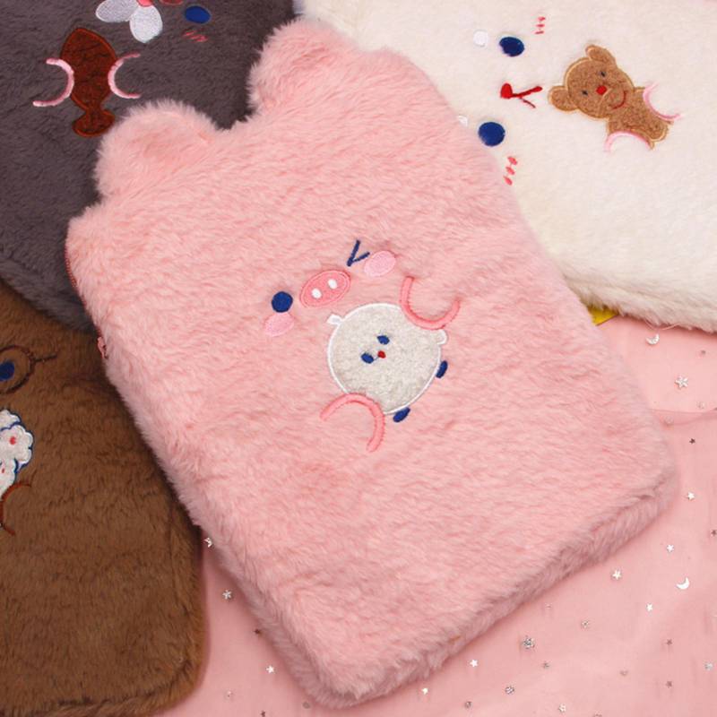 Plüsch-Tablet-Tasche für Mädchen Niedliches Muster Mehrfacher Schutz Leichte Tablet-Sleeve-Hülle Tablet rosa von Joom DACH