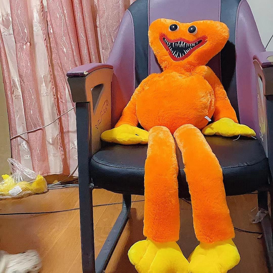 Plüschpuppe Time Around Puppe Wurstmonsterpuppe Rote Blaue Monsterpuppe Blauer Teufel Plüschtier 40cm von Joom DACH