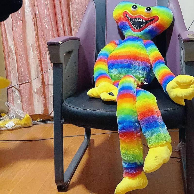 Plüschpuppe Time Around Puppe Wurstmonsterpuppe Rote Blaue Monsterpuppe Blauer Teufel Plüschtier 40cm von Joom DACH