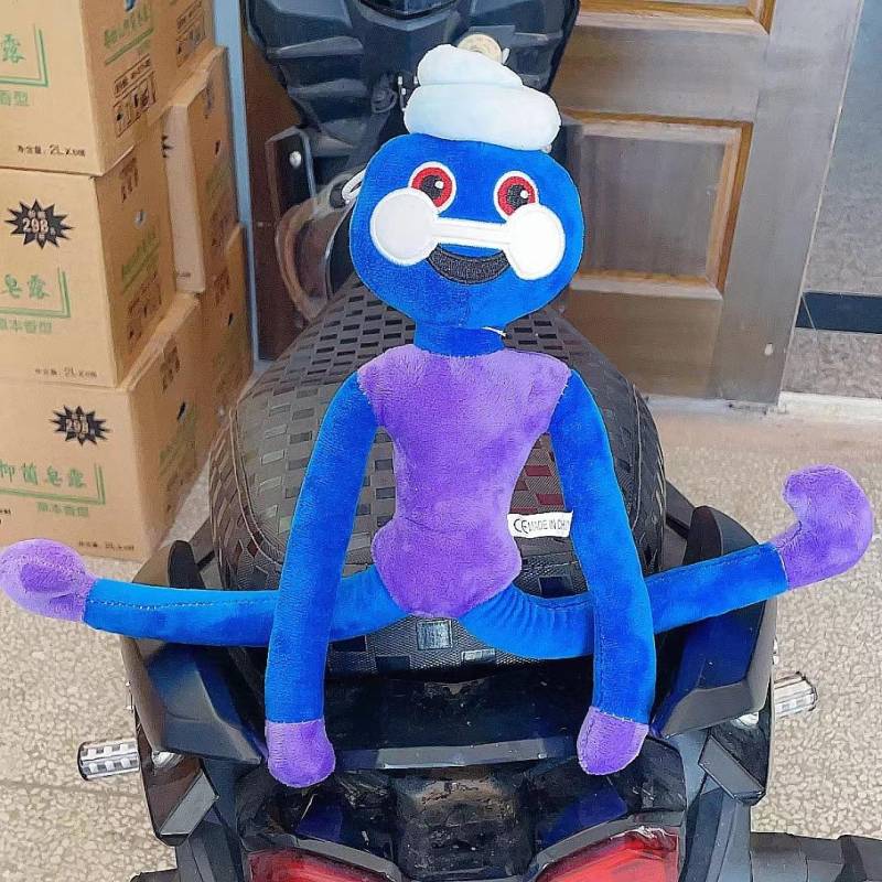 Plüschpuppe Time Around Puppe Wurstmonsterpuppe Rote Blaue Monsterpuppe Blauer Teufel Plüschtier as shown von Joom DACH