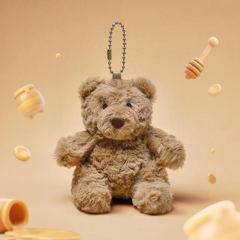 Plüschtier Jellycat Tier Schlüsselanhänger Superweich PP Baumwolle Taschenanhänger Geschenk für Kinder Bear von Joom DACH