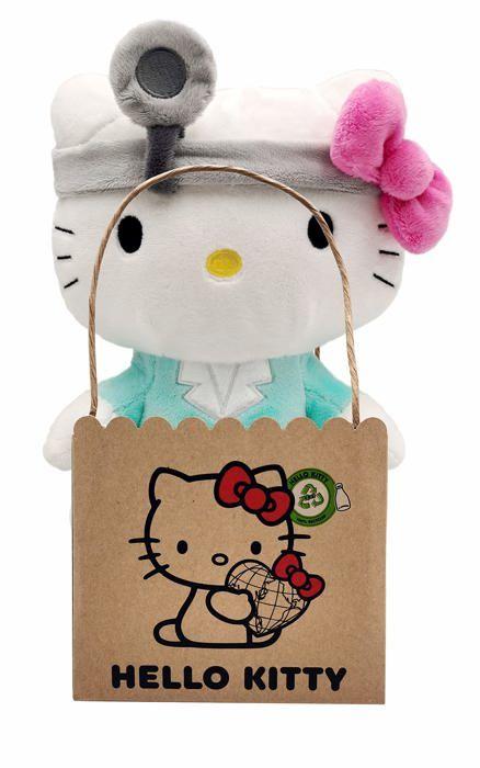 Plüschtier - Joy Toy - Hello Kitty - 24 cm - Ultraweich - Umweltfreundlich von Joom DACH