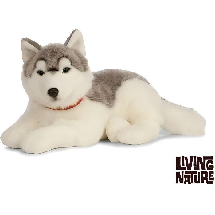 Plüschtier - Living Nature - Husky - 60 cm - Grau - Unisex Plüschtier - Living Nature - Husky - 60 cm - Grau - Unisex von Joom DACH