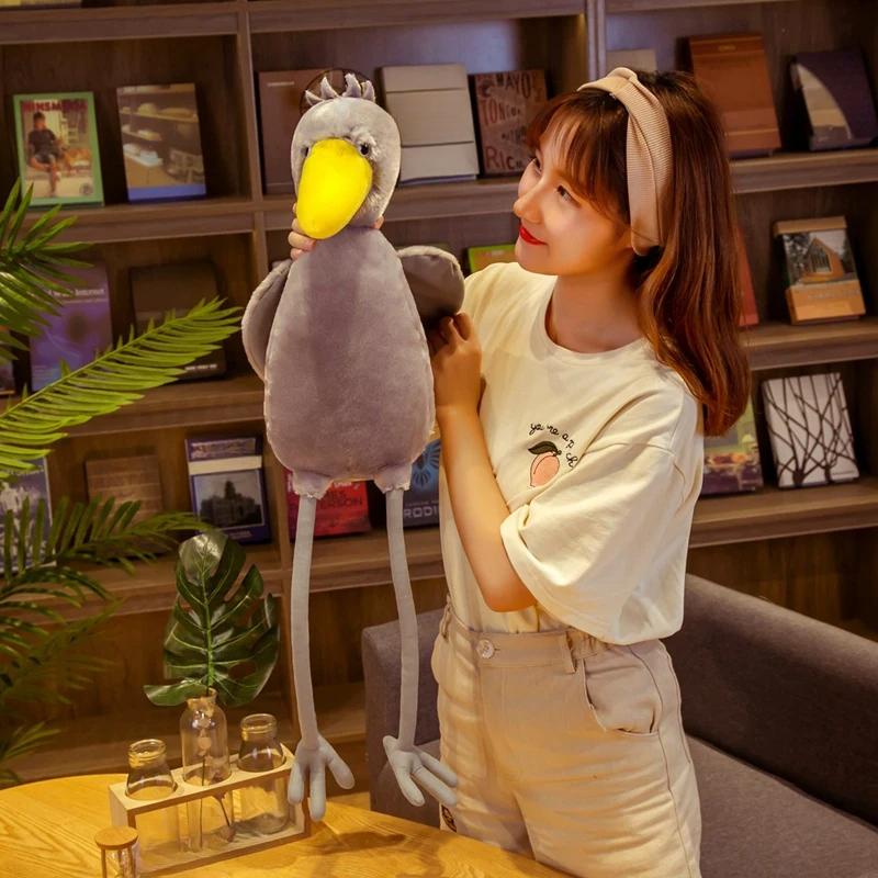 Plüschtier Weiches Stofftier Niedliche Vögel Puppe Kinderspielzeug Wohnkultur Kinder Geburtstagsgeschenke 80cm von Joom DACH