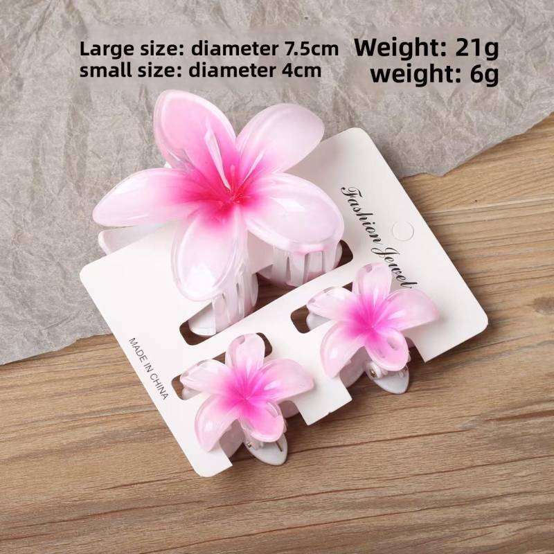 Plumeria Haarspange für Frauen Retro Blume Haarspange für Halboffene, Seiten- oder Hinterkopf-Frisuren 1pcs hellrosa von Joom DACH