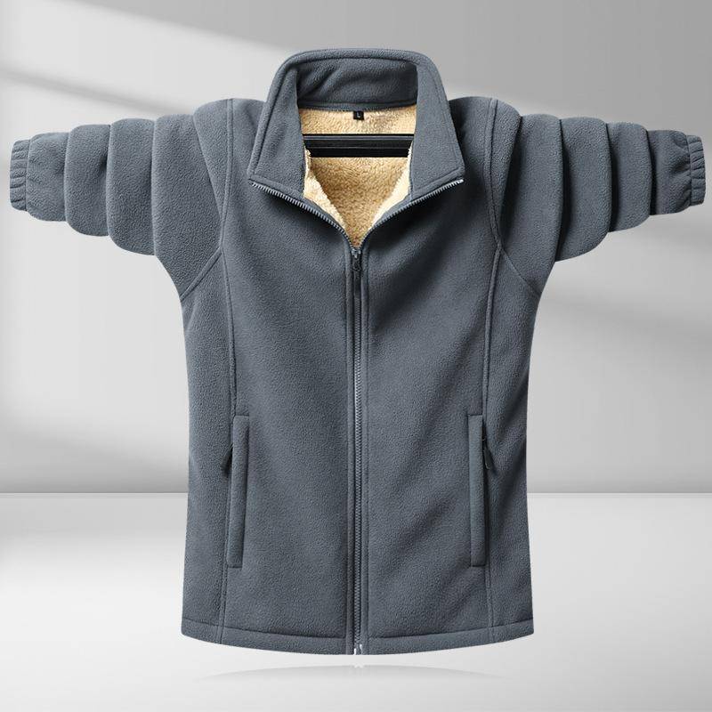 Plus Größe 8xl Fleece Sweatshirt Männer Warm Verdicken Sweatshirt Herbst Winter Männer Kleidung 8XL grau von Joom DACH