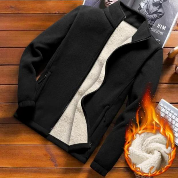 Plus Größe 9xl Fleece Sweatshirt Männer Warm Verdicken Sweatshirt Herbst Winter Männer Kleidung Einfarbig XXXL von Joom DACH