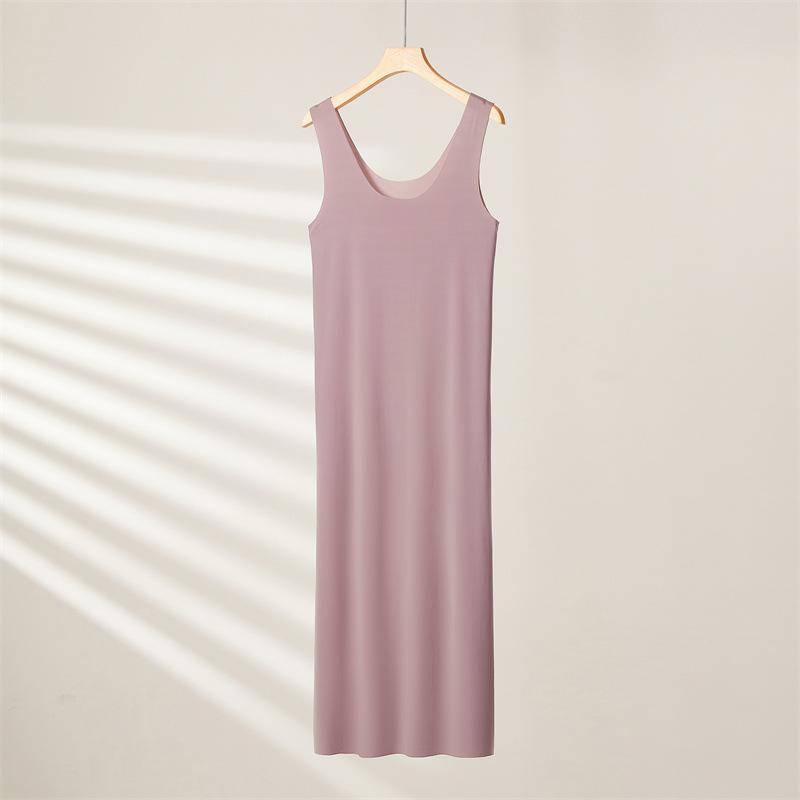 Plus Größe Nahtlose Volle Slips Kleider Für Frauen Sommer Eis Seide Cool Petticoat Unterkirt Ärmellose Unterwäsche Slips Kleid M-5XL 4XL violett Plus Größe Nahtlose Volle Slips Kleider Für Frauen Sommer Eis Seide Cool Petticoat Unterkirt Ärmellose Unterwäsche Slips Kleid M-5XL 4XL violett von Joom DACH