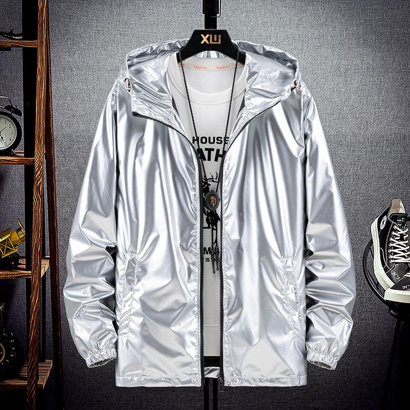Plus Size Übergröße Jacke Damen Kleidung Kapuze Reißverschluss Bomberjacken Oberbekleidung Harajuku Windjacke Mantel XXXXXL silber Plus Size Übergröße Jacke Damen Kleidung Kapuze Reißverschluss Bomberjacken Oberbekleidung Harajuku Windjacke Mantel XXXXXL silber von Joom DACH