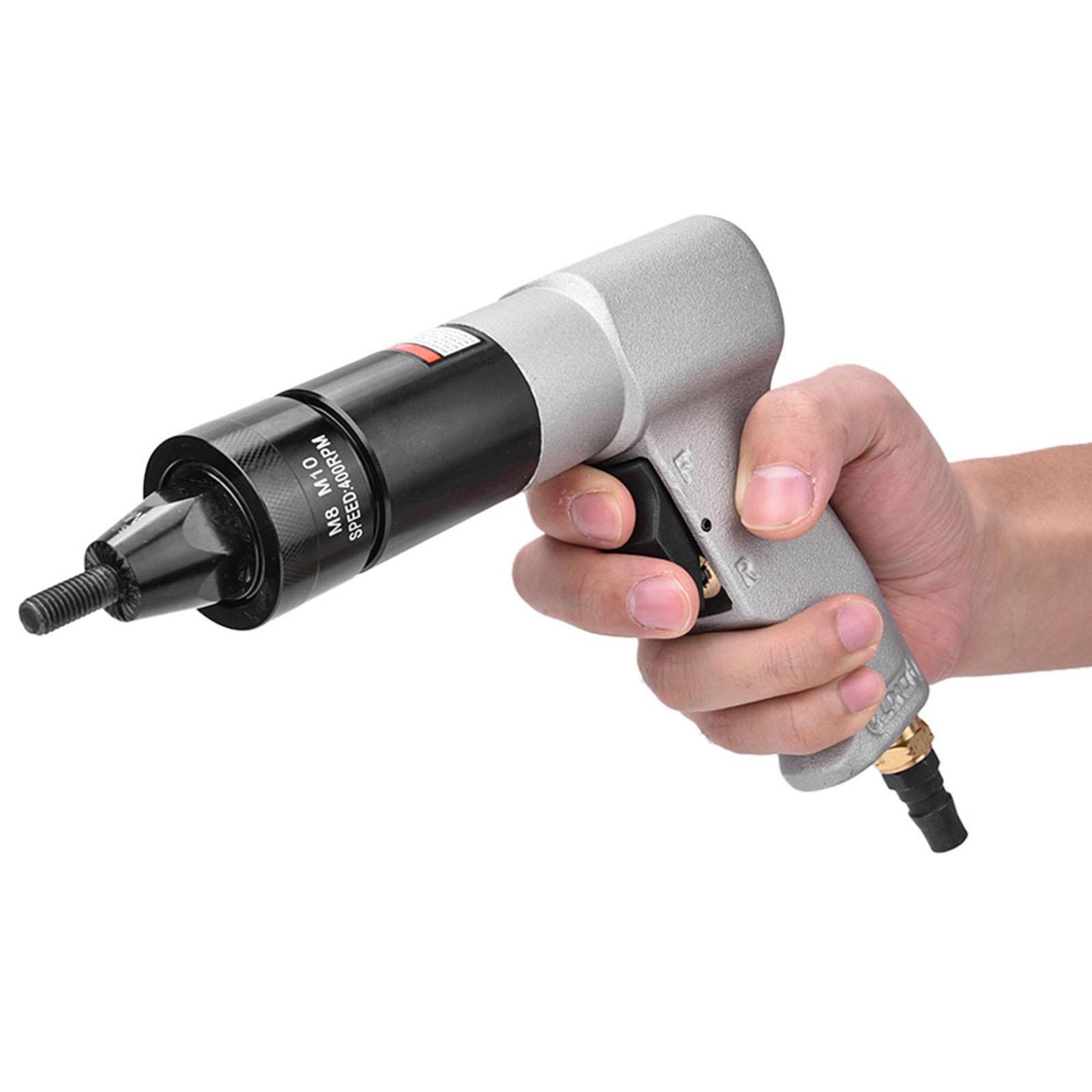 Pneumatische Nietpistole Zugmutter Automatische Luftnietmutterpistole Werkzeug (KP7323) von Joom DACH