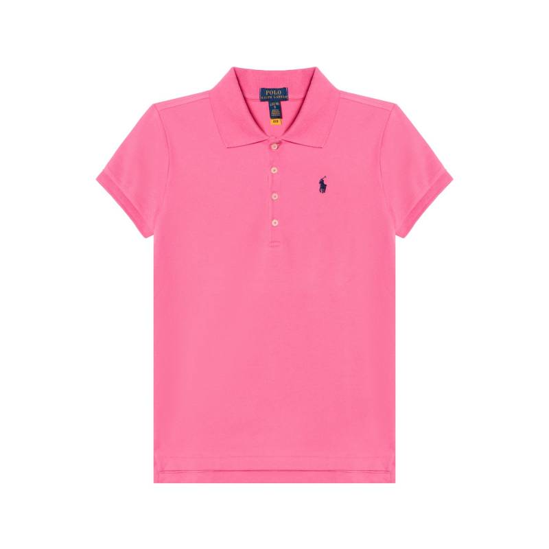Polo Ralph Lauren Polohemd Einfarbig Kleines Pony-Logo Baumwolle Kurzarm Kinder Oberteile Rosarot 313573242-010 XL von Joom DACH
