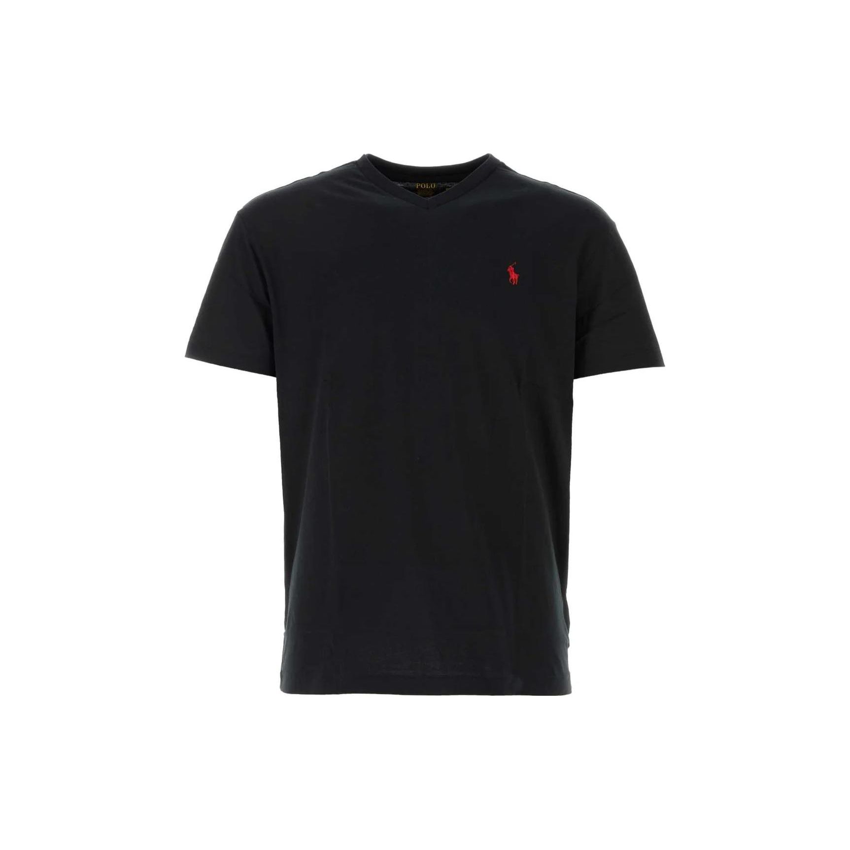 Polo Ralph Lauren Ss23 Einfarbiges T-Shirt mit gesticktem Logo V-Ausschnitt Lässiges Kurzarm-T-Shirt Herren Tops Schwarz 710708261-006 L Polo Ralph Lauren Ss23 Einfarbiges T-Shirt mit gesticktem Logo V-Ausschnitt Lässiges Kurzarm-T-Shirt Herren Tops Schwarz 710708261-006 L von Joom DACH