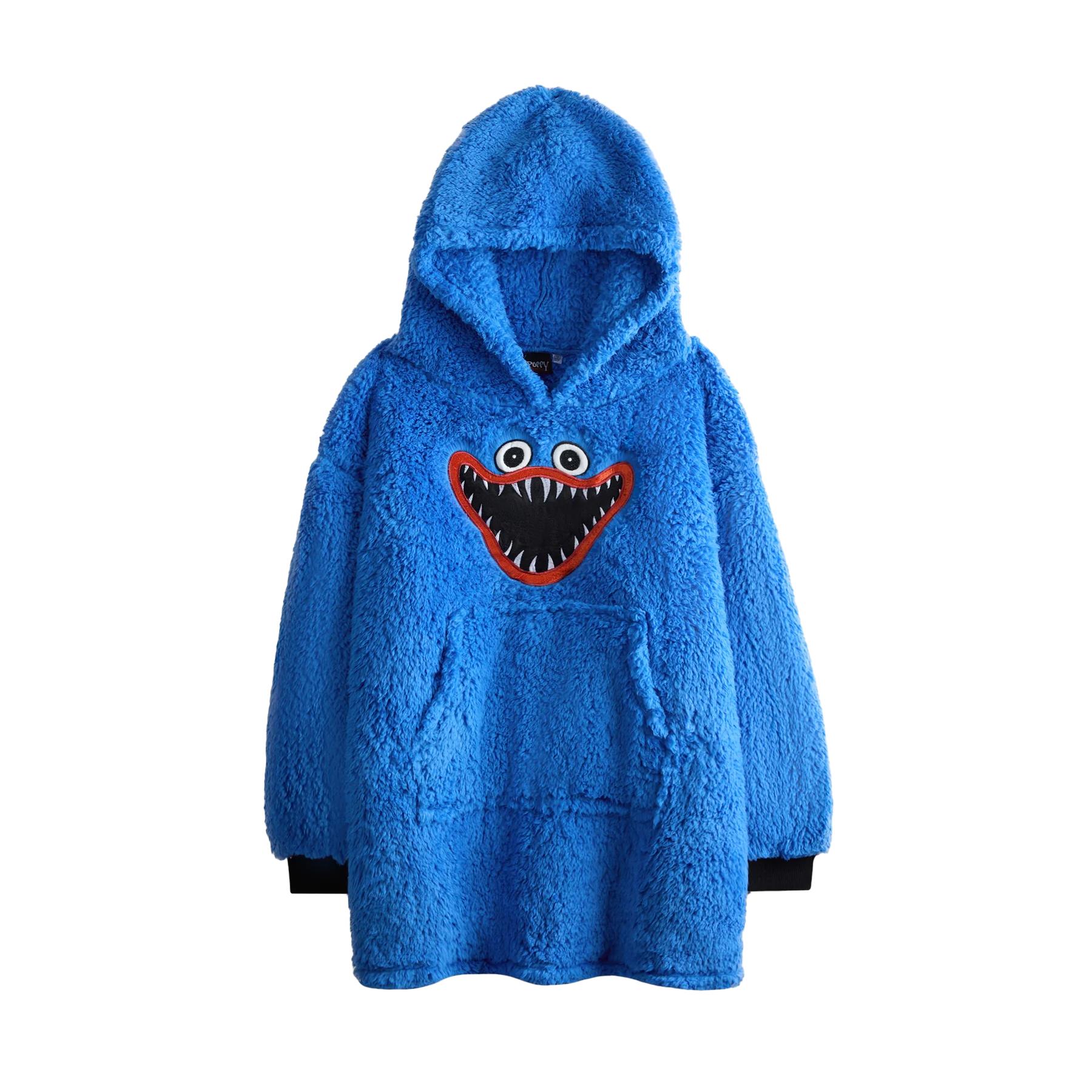 Poppy Playtime Jungen Charakter Decken-Hoodie One Size blau von Joom DACH