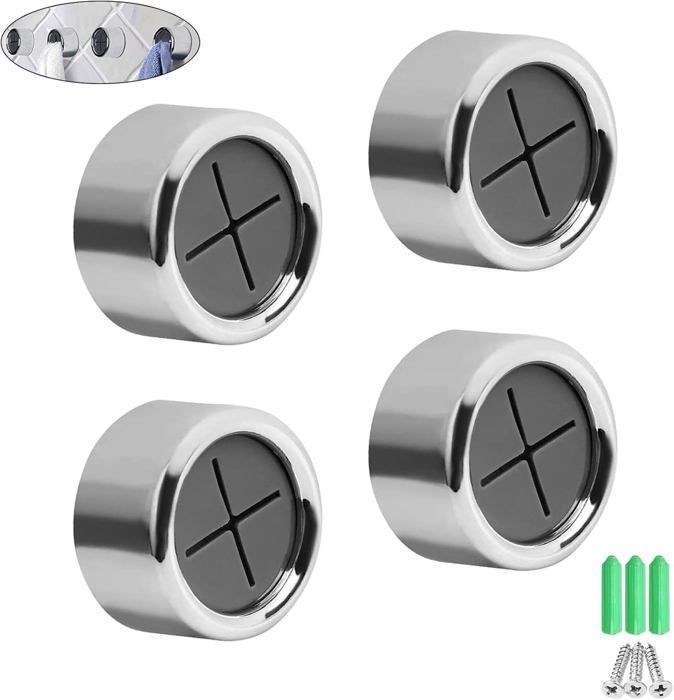 Porte-Fackeln - Nicht spezifiziert - Los von 4 - Selbstklebend - Modernes Design - ABS/PVC-Kunststoff von Joom DACH