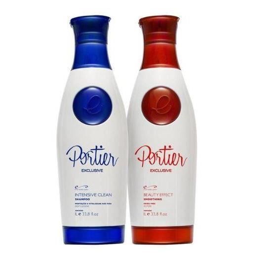 Portier Exclusive Blowout Hair Progressive Brush VIP Shampoing & Masque (sans FORMOL) 1 L de chaque von Joom DACH