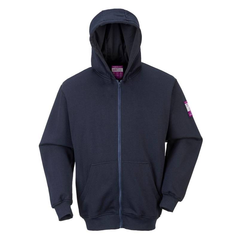 Portwest Herren FR81 Kapuzenpullover mit durchgehendem Reißverschluss S dunkelblau von Joom DACH