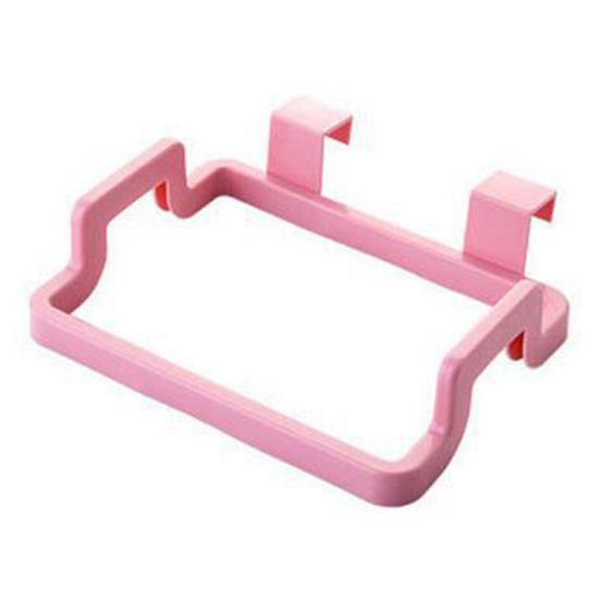 Praktischer Küchenabfallsack, Kunststoffhalter, Schränke, Handtuchhalter, Organizer rosa von Joom DACH