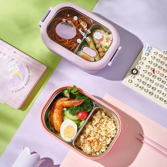 Praktischer mikrowellengeeigneter Organizer, abnehmbare kreative Bento-Box für Studenten, Unternehmen verwenden Bento-Hülle rosa Praktischer mikrowellengeeigneter Organizer, abnehmbare kreative Bento-Box für Studenten, Unternehmen verwenden Bento-Hülle rosa von Joom DACH