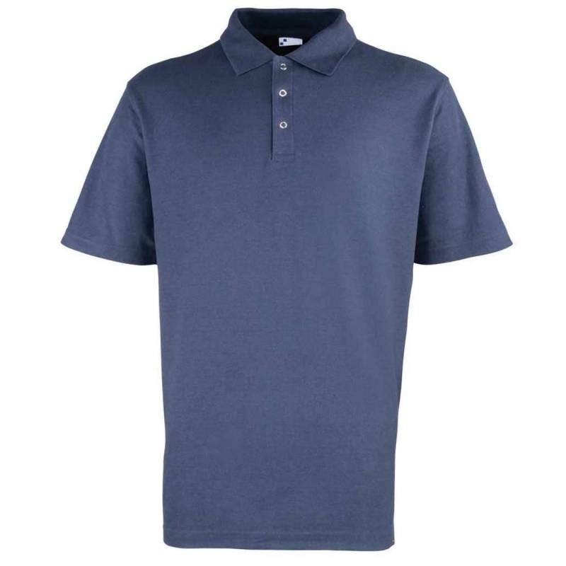 Premier Herren Poloshirt mit Nieten XS dunkelblau Premier Herren Poloshirt mit Nieten XS dunkelblau von Joom DACH