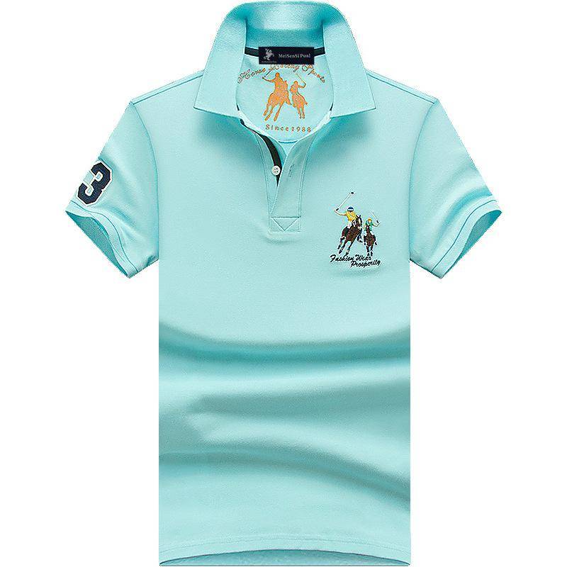Premium Herren Original Paul Poloshirt - Kurzarm, Sommerrevers, 100% Baumwolle, Übergröße verfügbar 190/3XL (170-185 jin) von Joom DACH