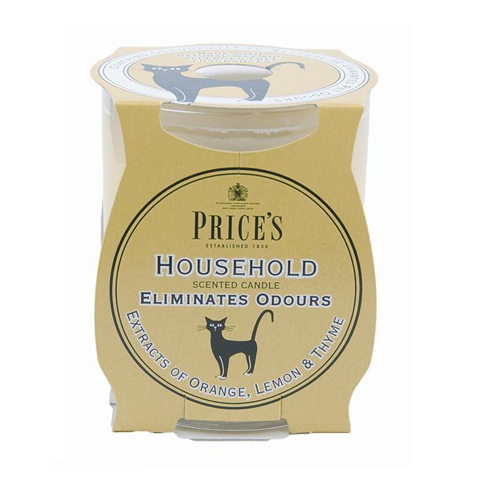 Price's Haustier-Duftkerze im Glas Orange Zitrone & Thymian One Size von Joom DACH