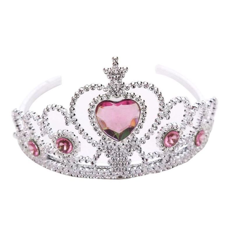 Prinzessin Krone Kopfbedeckung Haarschmuck Baby Mädchen Mode Kunststoff Haarschmuck Kinder Kinder Foto Prop Stirnband von Joom DACH