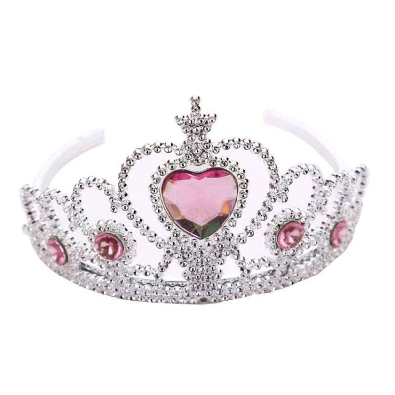 Prinzessin Krone Kopfbedeckung Haarschmuck Baby Mädchen Mode Kunststoff Haarschmuck Kinder Kinder Foto Prop Stirnband von Joom DACH