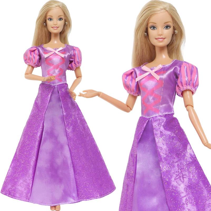 Prinzessin Puppenkleidung Party Ballkleider Kleid Spielset für Barbie Puppe Zubehör 1/6 11,5 Zoll Puppen Mädchen Spielzeug Lot Style von Joom DACH