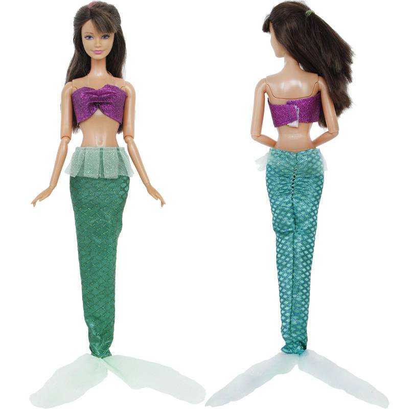 Prinzessin Puppenkleidung Party Ballkleider Kleid Spielset für Barbie Puppe Zubehör 1/6 11,5 Zoll Puppen Mädchen Spielzeug Lot Style von Joom DACH