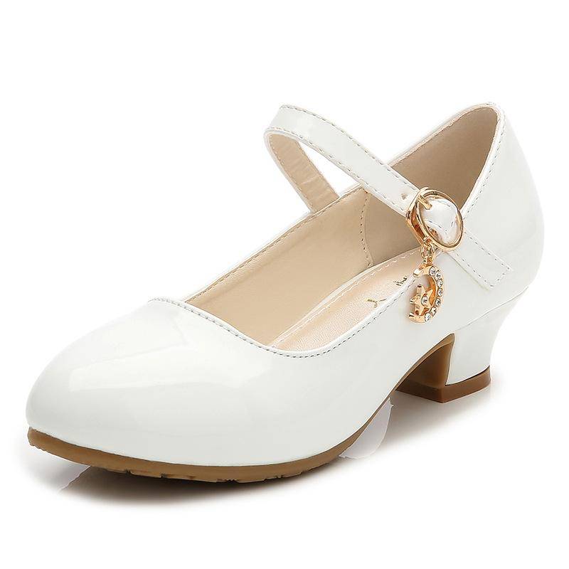 Prinzessinnenschuhe mit hohen Absätzen für Mädchen im Frühling und Herbst, weiße Performance-Schuhe für Schüler 30 Prinzessinnenschuhe mit hohen Absätzen für Mädchen im Frühling und Herbst, weiße Performance-Schuhe für Schüler 30 von Joom DACH