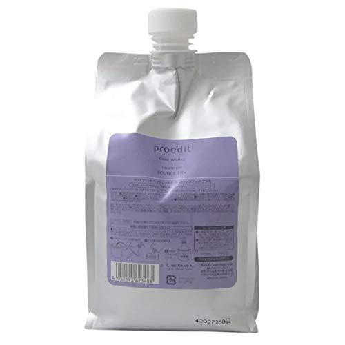 ProEdit Haarkur Bounce Fit Plus 1000ml Nachfüller Weiß Liter 1,0 (x 1) weiß von Joom DACH