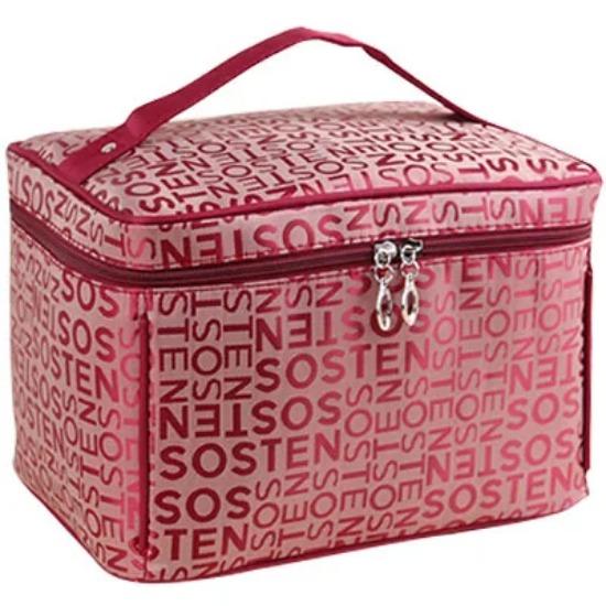 Professionelle Kosmetiktasche mit großem Fassungsvermögen, extragroß, hochwertig, wasserdicht, für Damen, Reise-Necessaire, Kulturbeutel von Joom DACH