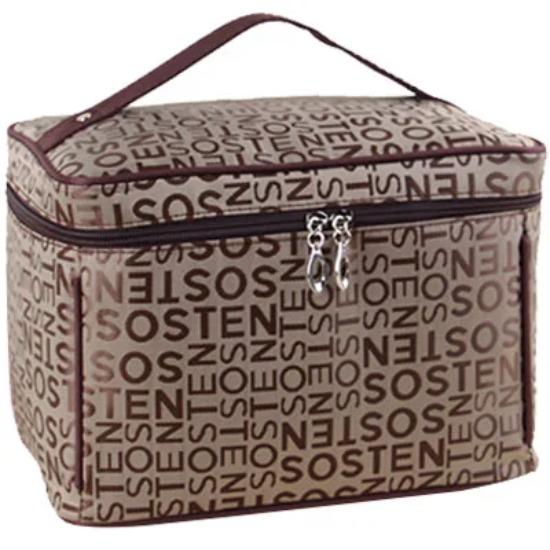 Professionelle Kosmetiktasche mit großem Fassungsvermögen, extragroß, hochwertig, wasserdicht, für Damen, Reise-Necessaire, Kulturbeutel von Joom DACH