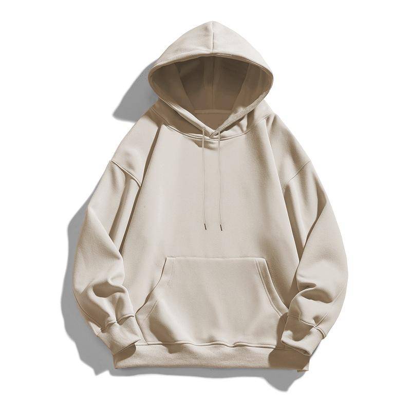 Pullover Herren Frühling und Herbst Trendy Ins Loose Velvet Hooded Herren Langarm T-Shirt 3XL von Joom DACH