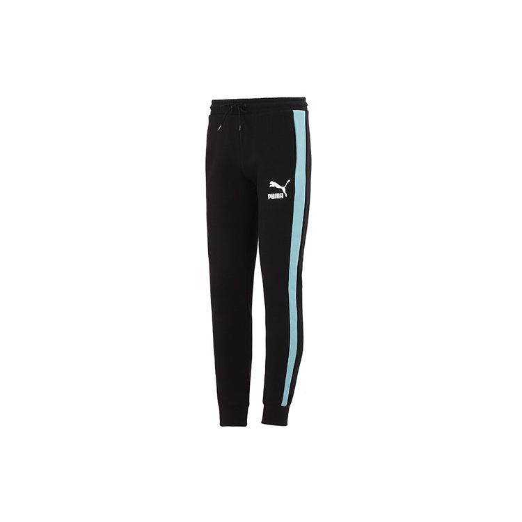 Puma Iconic T7 Logo Print Seitenstreifen Jogginghose Herren Unterteile Schwarz 531381-98 S von Joom DACH