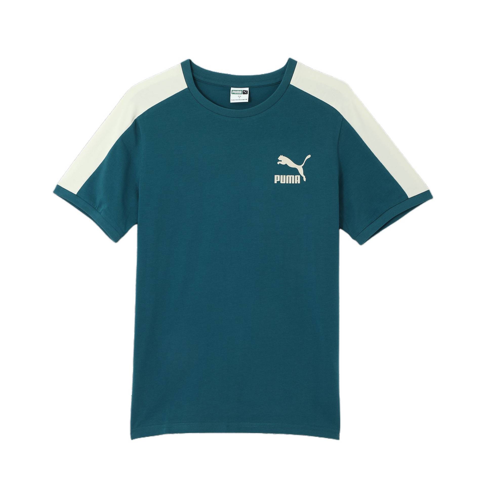 Puma T7 Iconic Color Block Bequemes Vielseitiges Rundhals Kurzarm T-Shirt Herren Oberteile Cool-Hellgrün 629176-22 XXL Puma T7 Iconic Color Block Bequemes Vielseitiges Rundhals Kurzarm T-Shirt Herren Oberteile Cool-Hellgrün 629176-22 XXL von Joom DACH