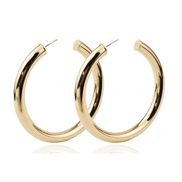 Punk 70mm Durchmesser Creolen für Frauen Statement Ohrringe Modeschmuck Zubehör UKMOC von Joom DACH