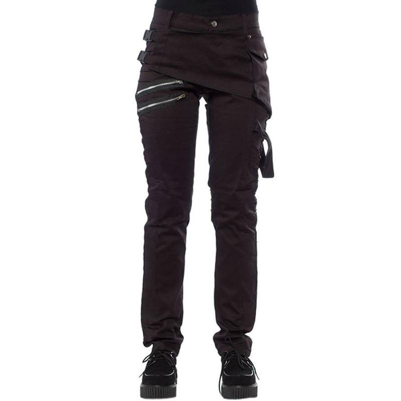Punk Hosen Frauen Schwarz Gerade Hosen Neue Herbst Rave Hosen Rock Zipper Design Gothic Kleidung Plus Größe Streetwear Frauen XXXXXL schwarz Punk Hosen Frauen Schwarz Gerade Hosen Neue Herbst Rave Hosen Rock Zipper Design Gothic Kleidung Plus Größe Streetwear Frauen XXXXXL schwarz von Joom DACH