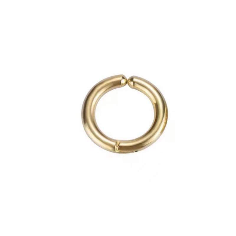 Punk Ohne Durchbohrte Ohrringe Geschenk Männer Clip Ohrringe Ohrringe Hoop Frauen Ohr Clips Koreanische Ohr Manschetten 12mm gold von Joom DACH