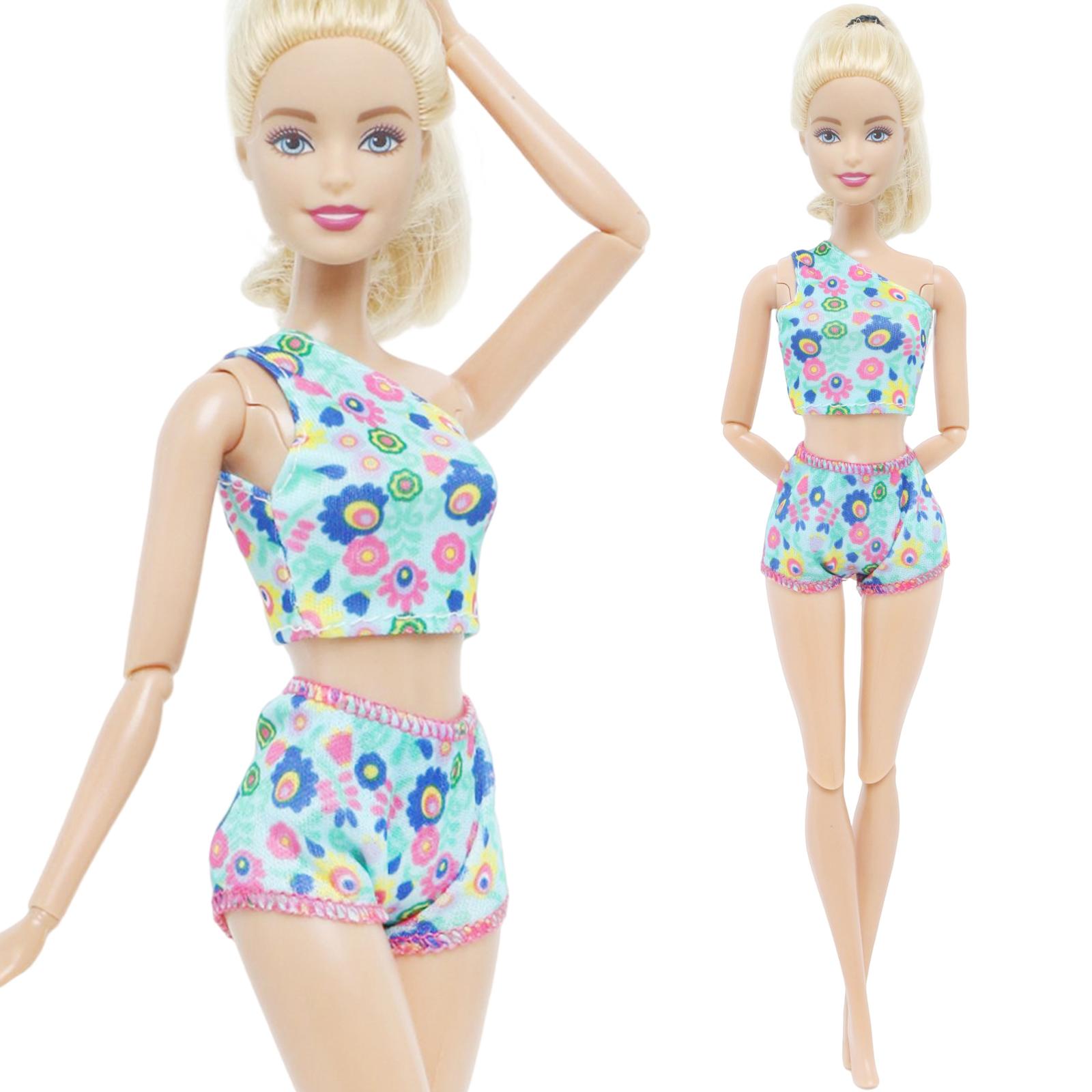 Puppe Bikini 1/6 Puppen Badeanzüge Strand Bademode Kleidung für Barbie Puppe Mädchen Spielzeug von Joom DACH