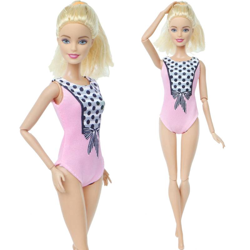 Puppe Bikini 1/6 Puppen Badeanzüge Strand Bademode Kleidung für Barbie Puppe Mädchen Spielzeug von Joom DACH