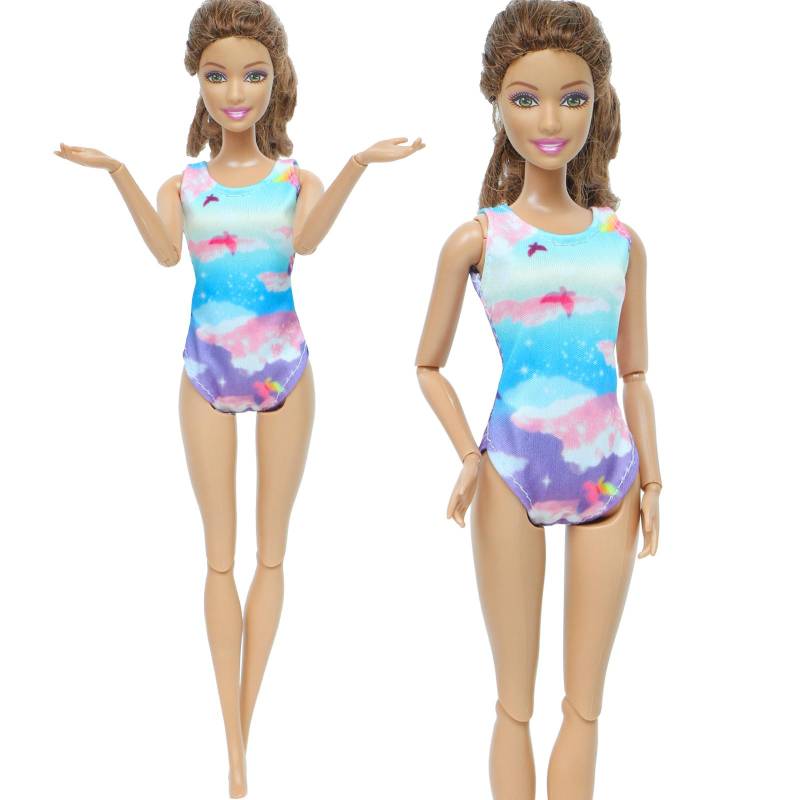 Puppe Bikini 1/6 Puppen Badeanzüge Strand Bademode Kleidung für Barbie Puppe Mädchen Spielzeug von Joom DACH
